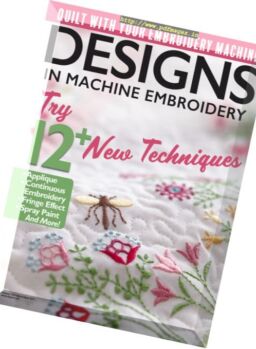 Designs in Machine Embroidery – March-April 2017