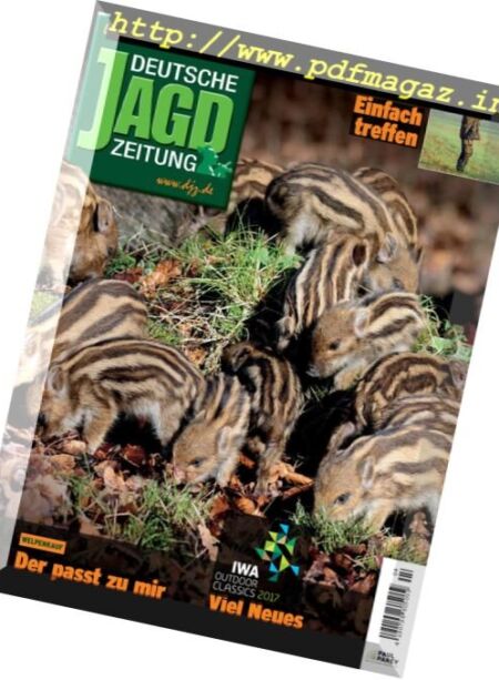 Deutsche Jagdzeitung – April 2017 Cover
