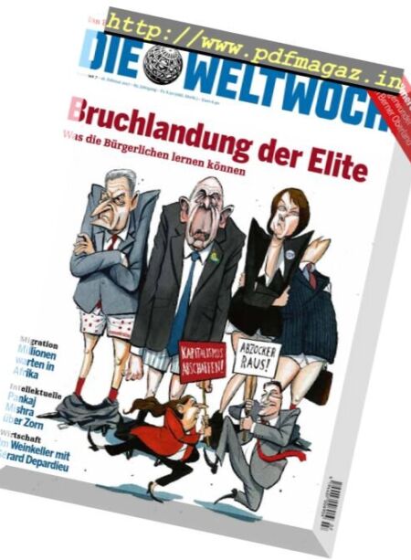 Die Weltwoche – 16 Februar 2017 Cover