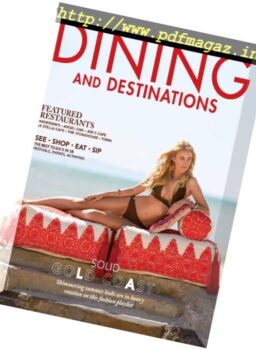 Dining and Destinations – Spring-Summer 2017