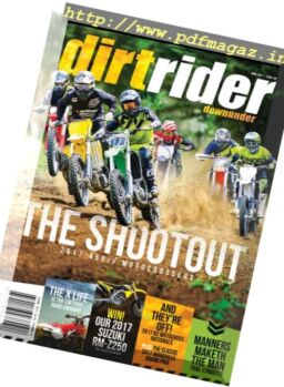Dirt Rider Downunder – April 2017