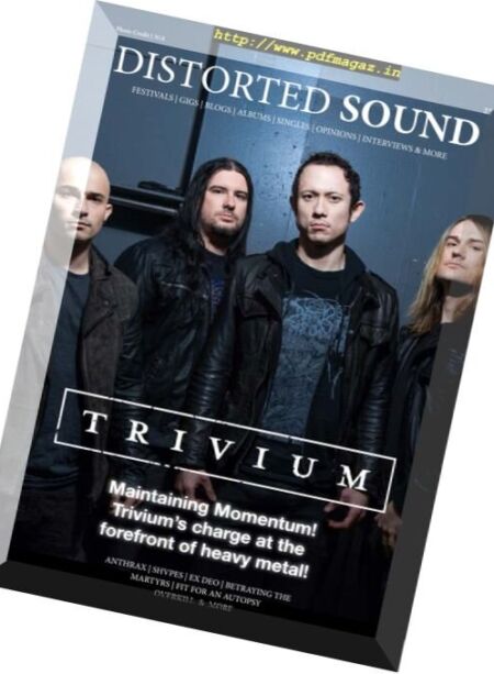 Distorted Sound Magazine – Issue 22, 2017 Cover