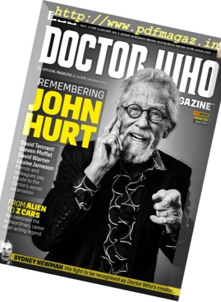 Doctor Who – April 2017 Cover