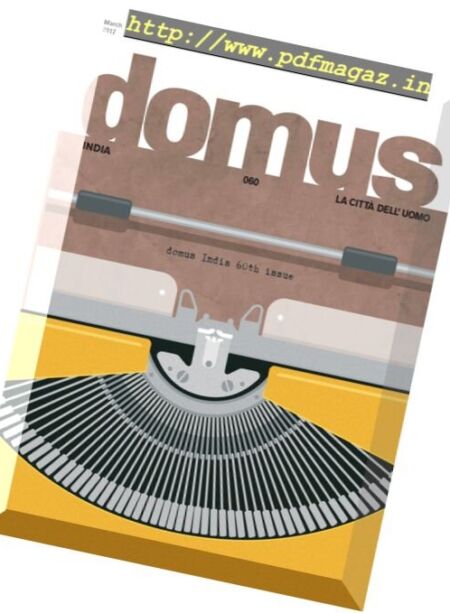 Domus India – March 2017 Cover