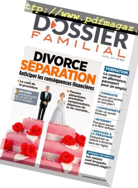Dossier Familial – Avril 2017 Cover