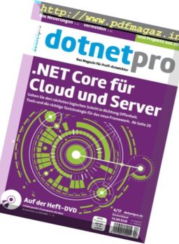 dotnetpro Germany – April 2017