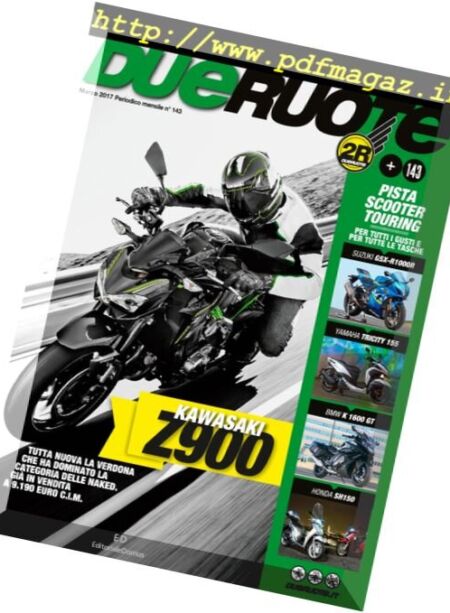 DueRuote – Marzo 2017 Cover