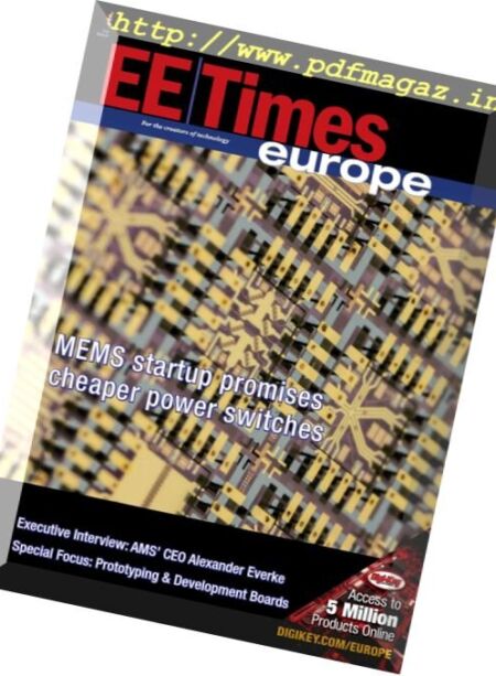 EEtimes Europe – January 2017 Cover