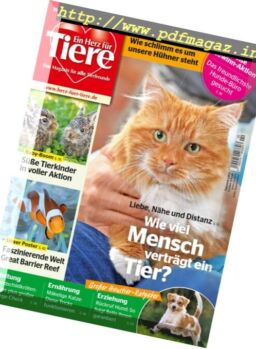Ein Herz fur Tiere – April 2017