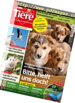 Ein Herz fur Tiere – Marz 2017