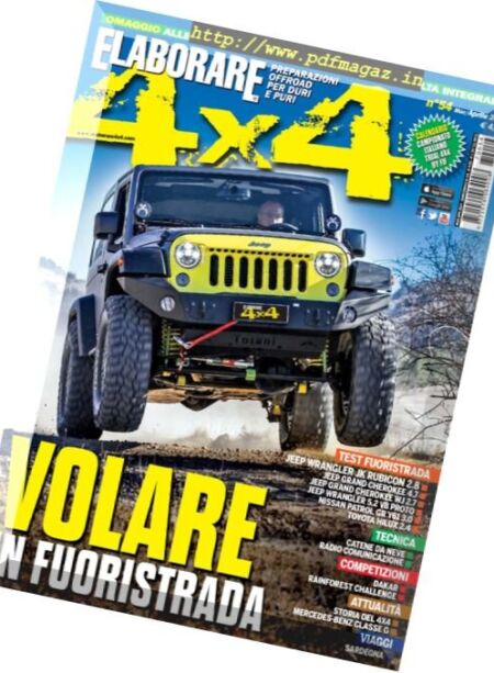 Elaborare 4×4 – Marzo-Aprile 2017 Cover