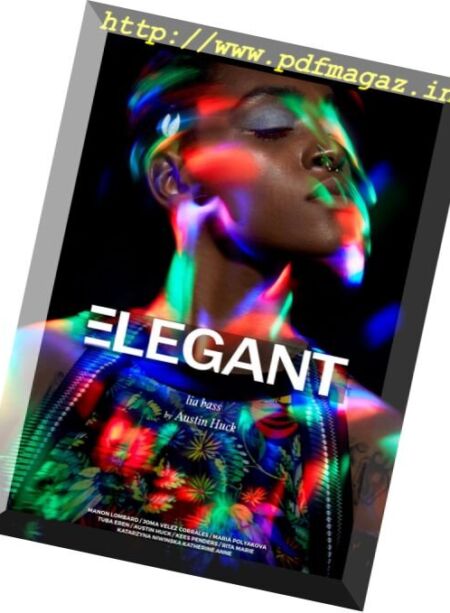 Elegant Magazine – Fashion N 10, Febraury 2017 Cover