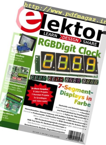 Elektor Germany – Marz-April 2017 Cover