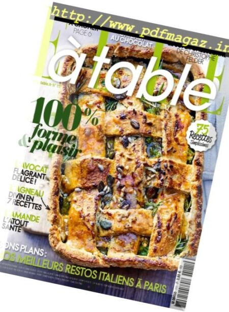 Elle a Table – Mars-Avril 2017 Cover