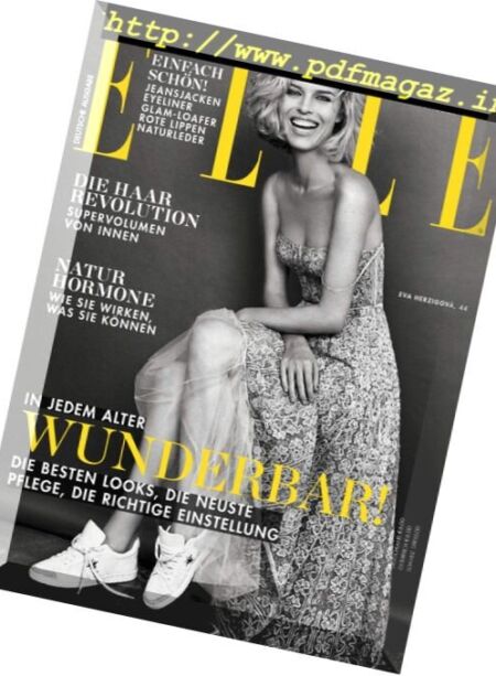 Elle Germany – April 2017 Cover