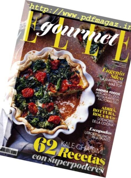 Elle Gourmet – Primavera 2017 Cover