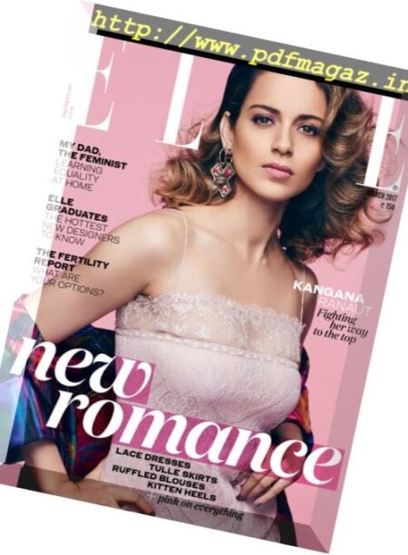Elle India – March 2017 Cover
