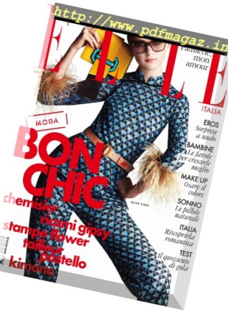 Elle Italia – Marzo 2017 Cover