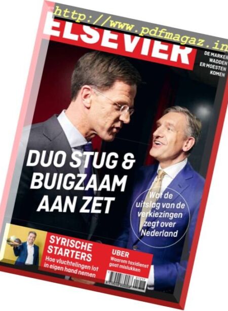 Elsevier – 25 Maart 2017 Cover