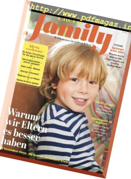 Eltern Family – Februar 2017 Cover