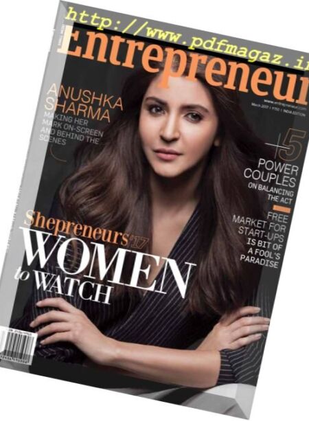 Entrepreneur India – March 2017 Cover