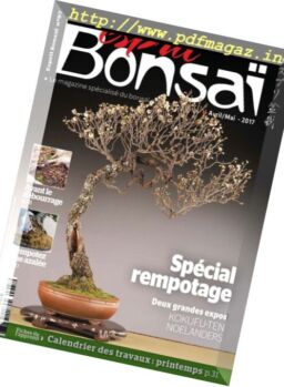 Esprit Bonsai France – Avril-Mai 2017
