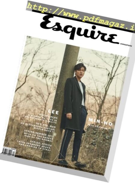 Esquire Singapore – April 2017 Cover