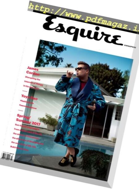 Esquire Singapore – March 2017 Cover