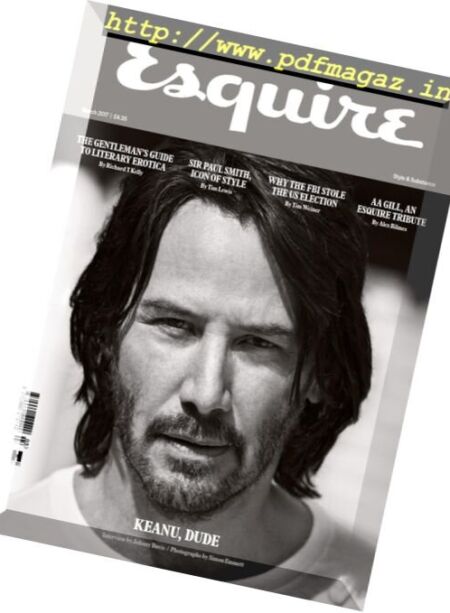 Esquire UK – March 2017 Cover