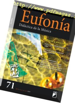 Eufona Didctica de la Msica – AbrilJunio 2017