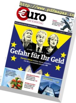 Euro am Sonntag – 11 Marz 2017