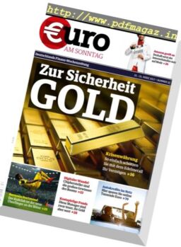 Euro am Sonntag – 25 Marz 2017