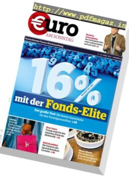 Euro am Sonntag – 4 Marz 2017