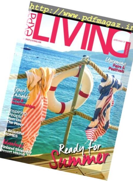 Expat Living Hong Kong – April-May 2017 Cover