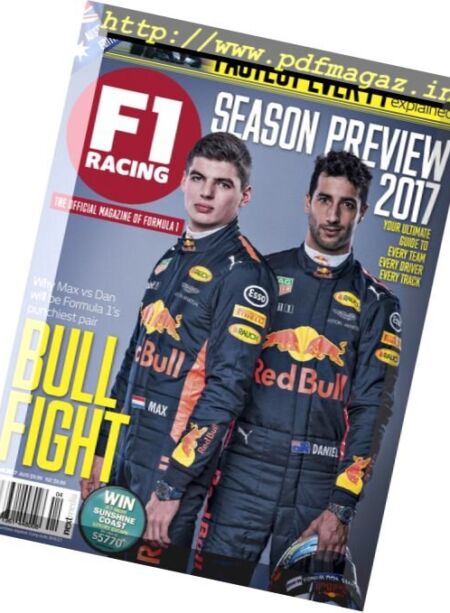 F1 Racing Australia – April 2017 Cover