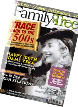 Family Tree UK – March 2017