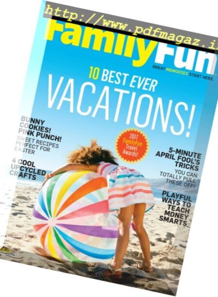 FamilyFun – April 2017 Cover
