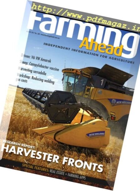 Farming Ahead – March 2017 Cover