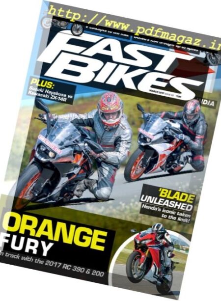 Fast Bikes India – March 2017 Cover