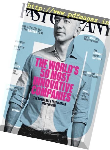 Fast Company – March 2017 Cover