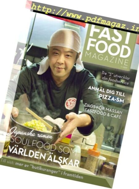 Fast Food Magazine – Nr.1, 2017 Cover