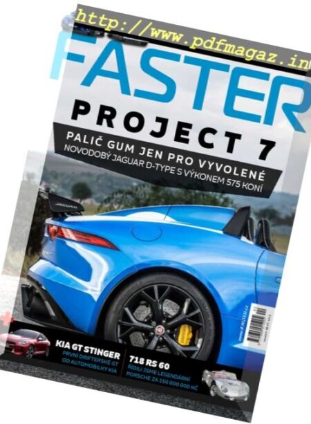 Faster – Unor 2017 Cover