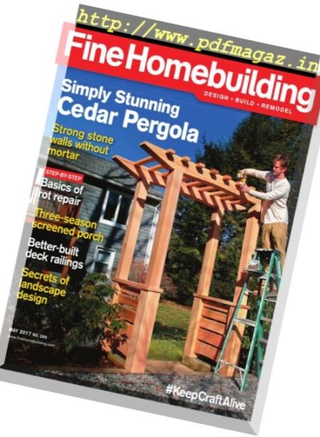 Fine Homebuilding – May 2017 Cover