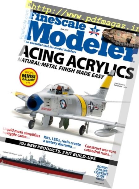 FineScale Modeler – April 2017 Cover
