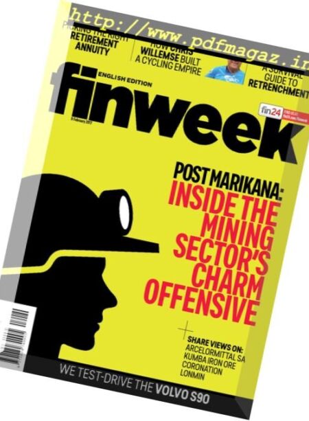 Finweek – 9 February 2017 Cover