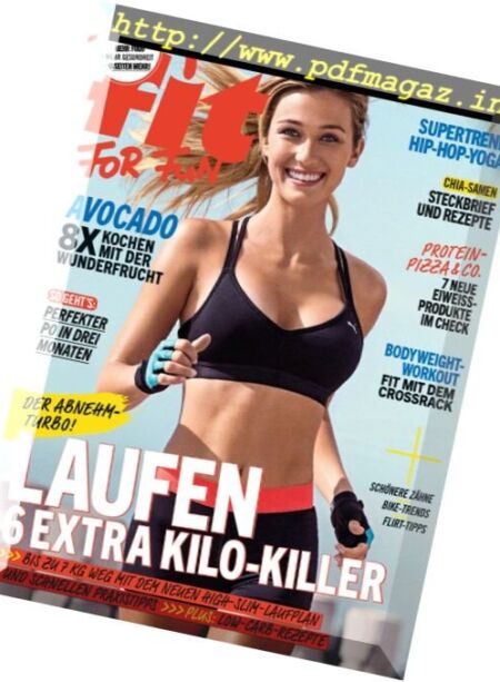 Fit For Fun – April 2017 Cover