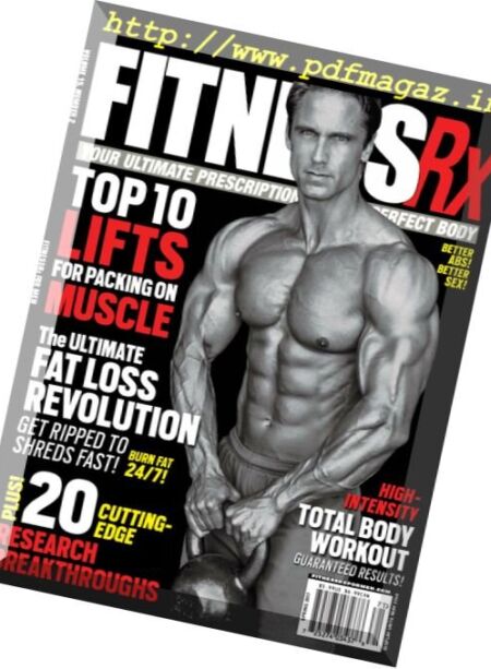 Fitness Rx for Men – Spring 2017 Cover