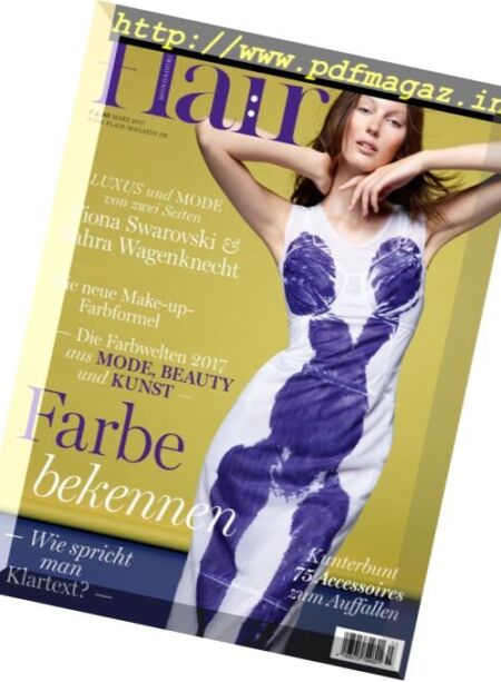Flair Germany – Marz 2017 Cover