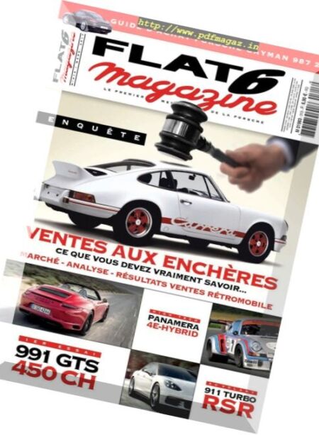 Flat 6 Magazine – Mars 2017 Cover