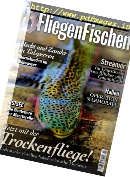 FliegenFischen – April-Mai 2017 Cover